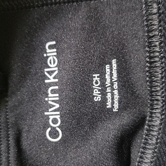 Calvin Klein Black Sports Bra Sz Small - Picture 4 of 6